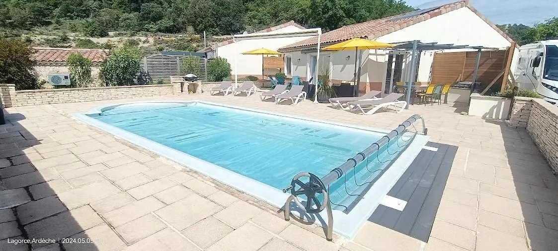 Gite Myosotis Piscine Privee 4 Chambres Lagorce