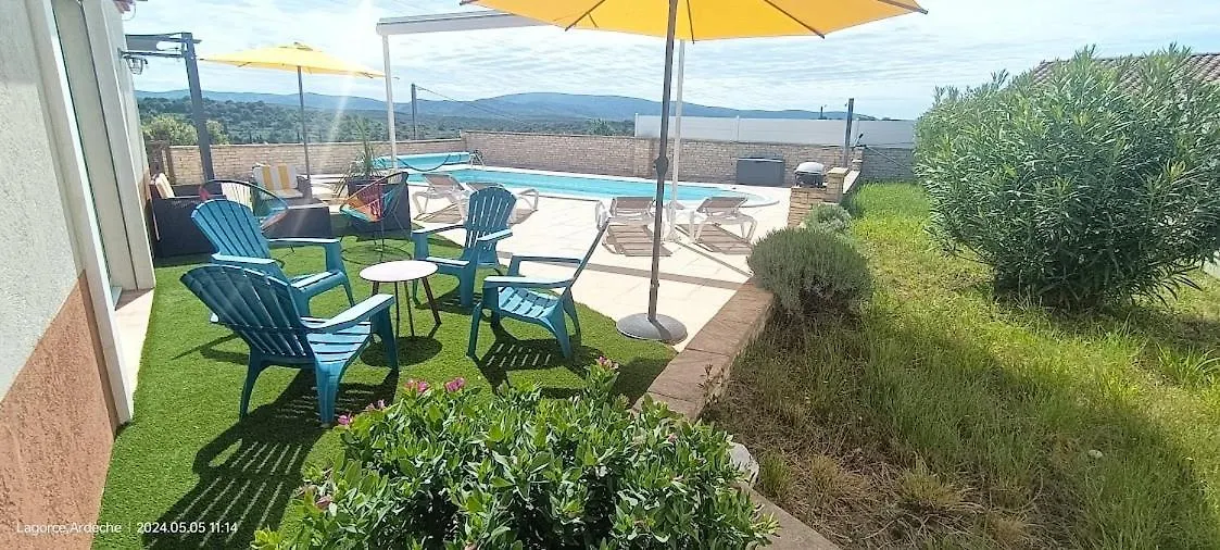 Gite Myosotis Piscine Privee 4 Chambres Lagorce